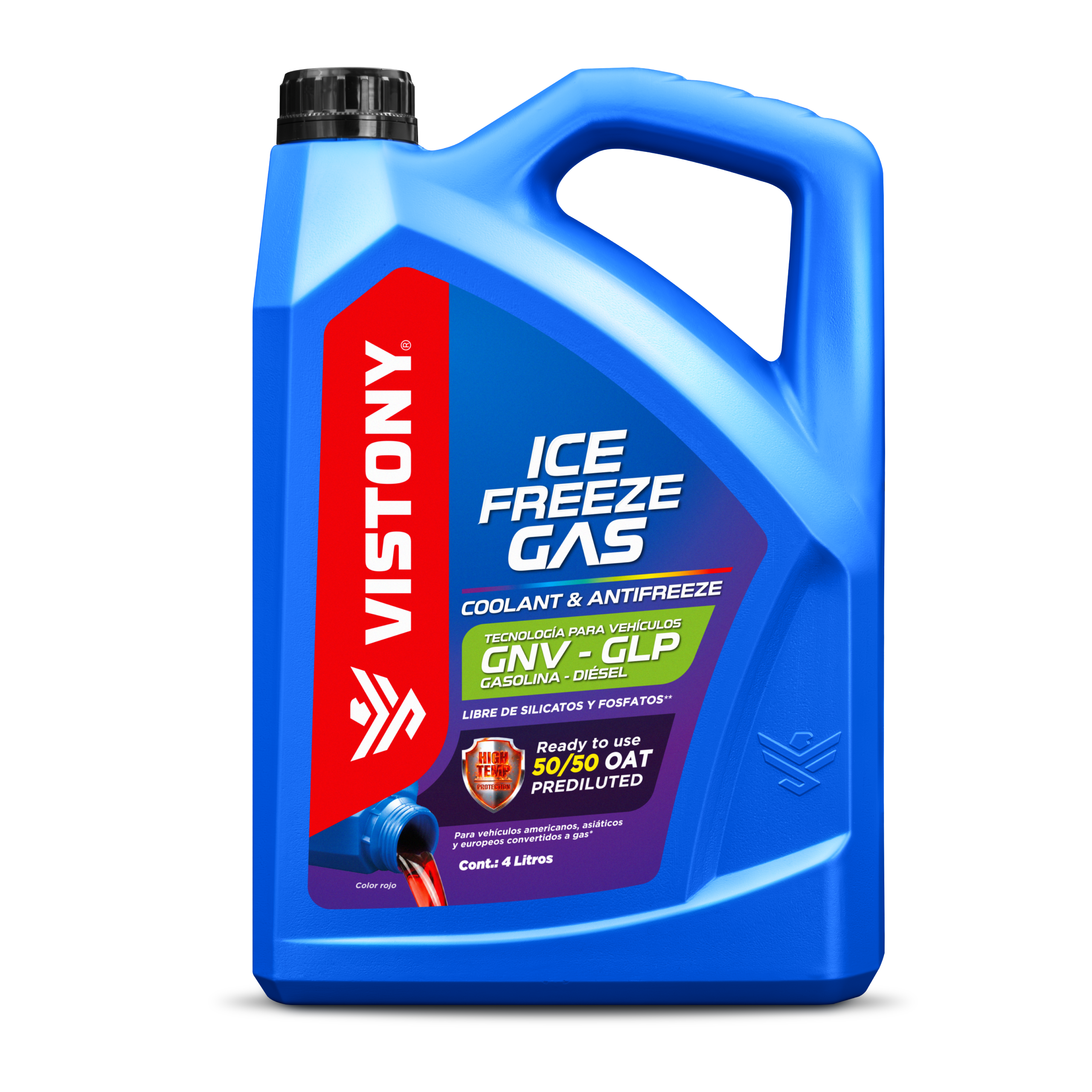 ICE FREEZE GAS 50/50 OAT PREDILUTED